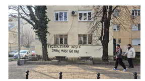 Prijava zbog grafita